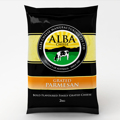 Alba Cheese - Grated Parmesan 2KG